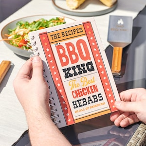 Personalised BBQ Recipe Notebook