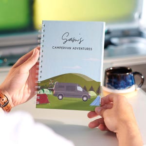 Personalised Campervan & Motorhome Travel Journal Notebook image 13