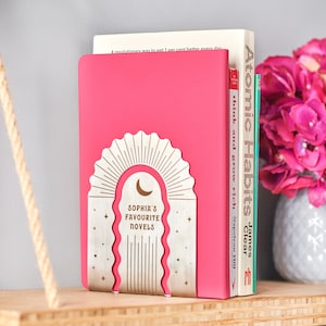 Personalised Celestial Metal Bookends