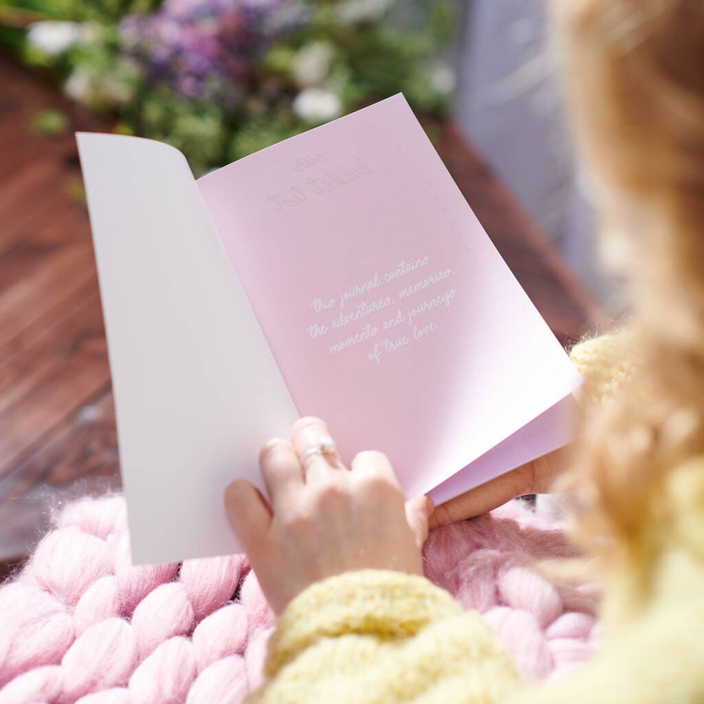 Personalised Couples Memory Journal