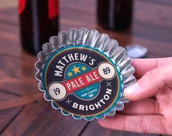 Personalised Beer Cap Coaster
