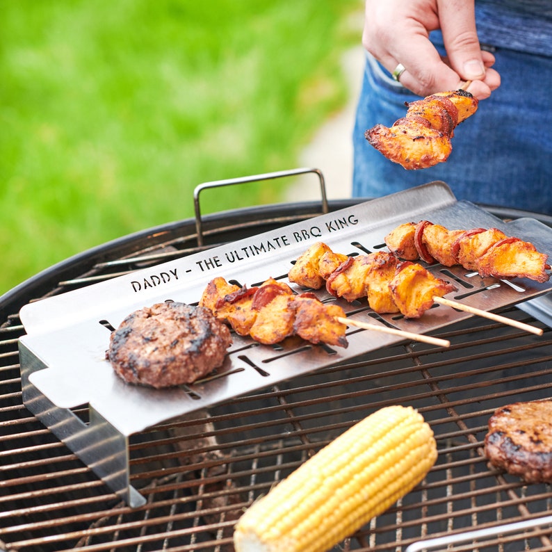 Personalised Metal BBQ Warming Rack - Etsy