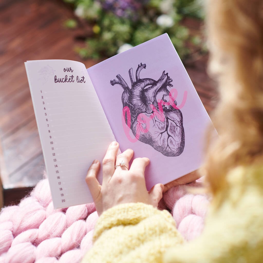 Personalised Couples Memory Journal