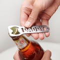 Personalised Solid Steel Bottle Opener
