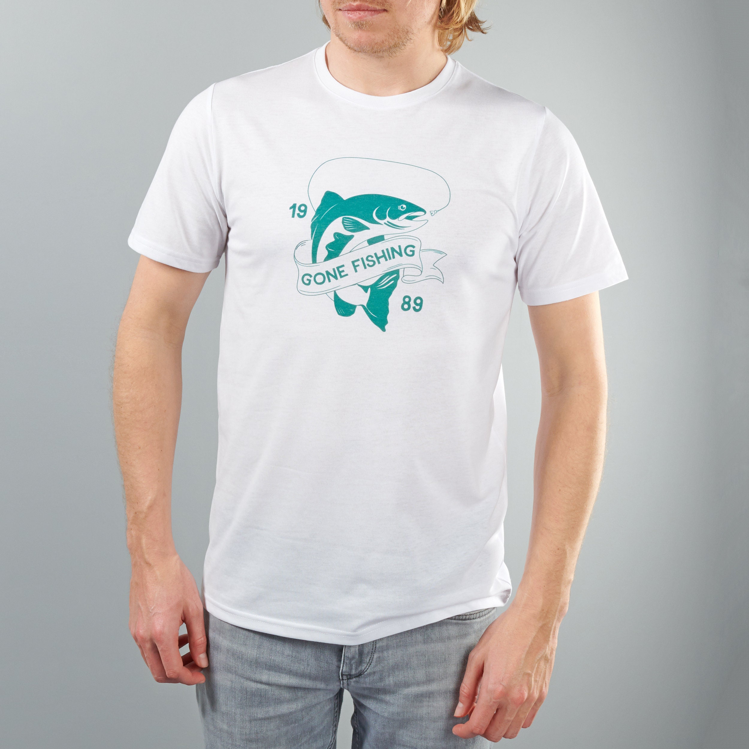 Personalised Gone Fishing T-Shirt