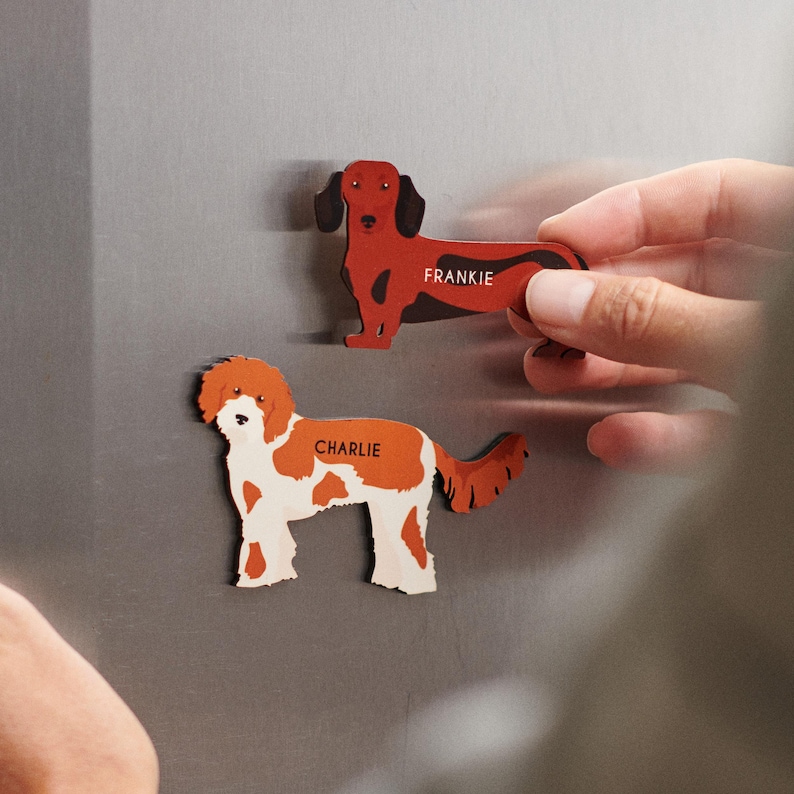 Cockapoo Magnet Personalised Dog Breed Fridge Magnet - Etsy