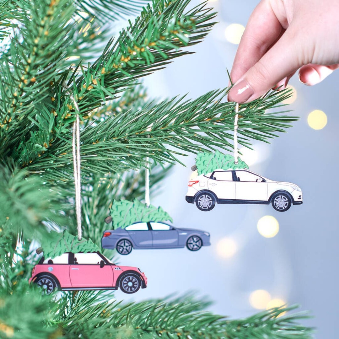 Bestlle voiture Noël, décoration sapin Noël, décoration pour