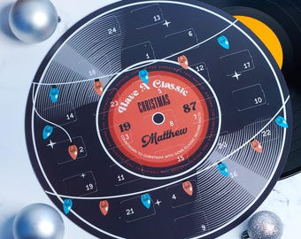 Calendario Dell'Avvento A Forma Di Chitarra – 24 Mini Decorazioni Per Chitarra, Regalo Per Appassionati Di Musica