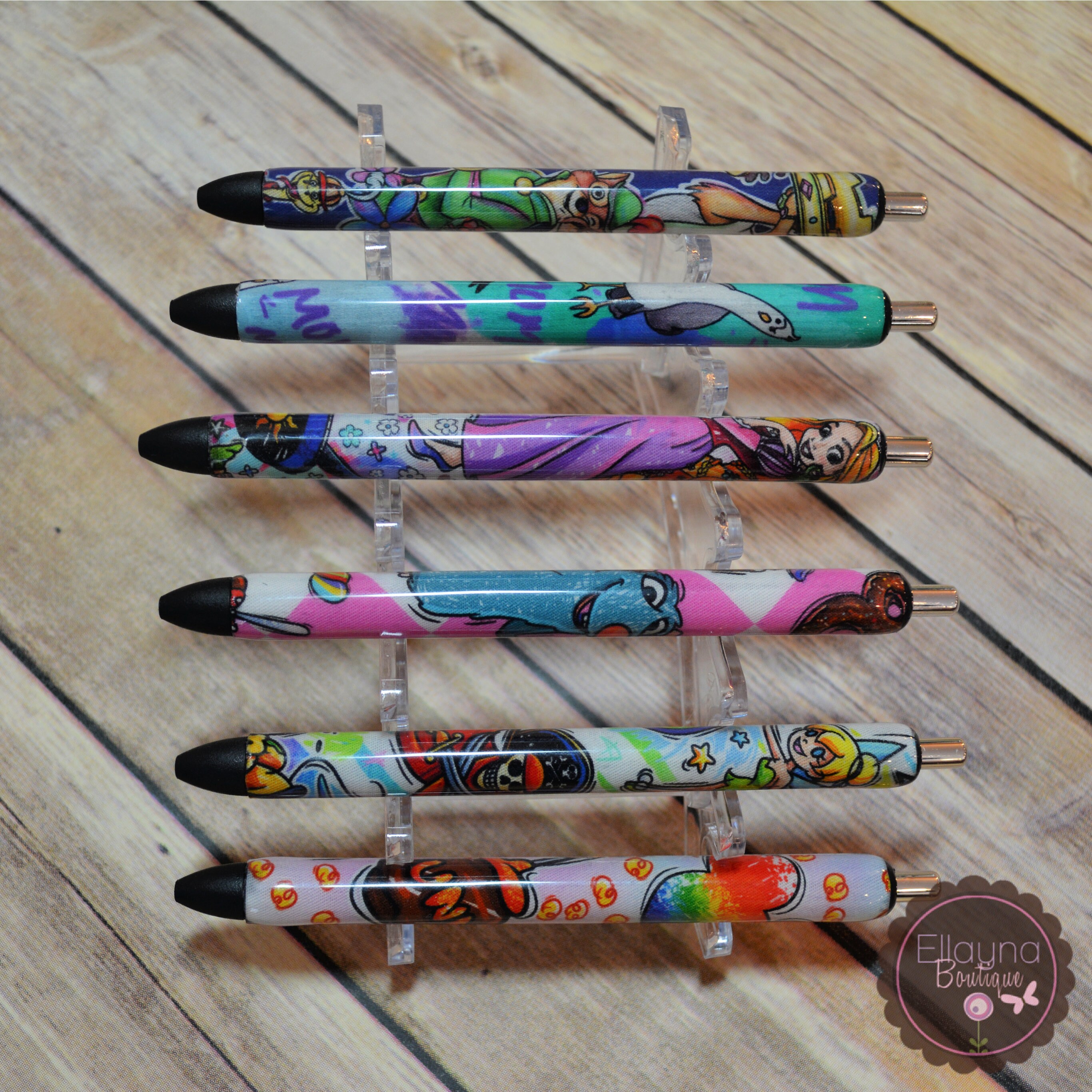 Custom Fabric Wrapped Gel Pen Epoxy Pen Refillable Many Etsy