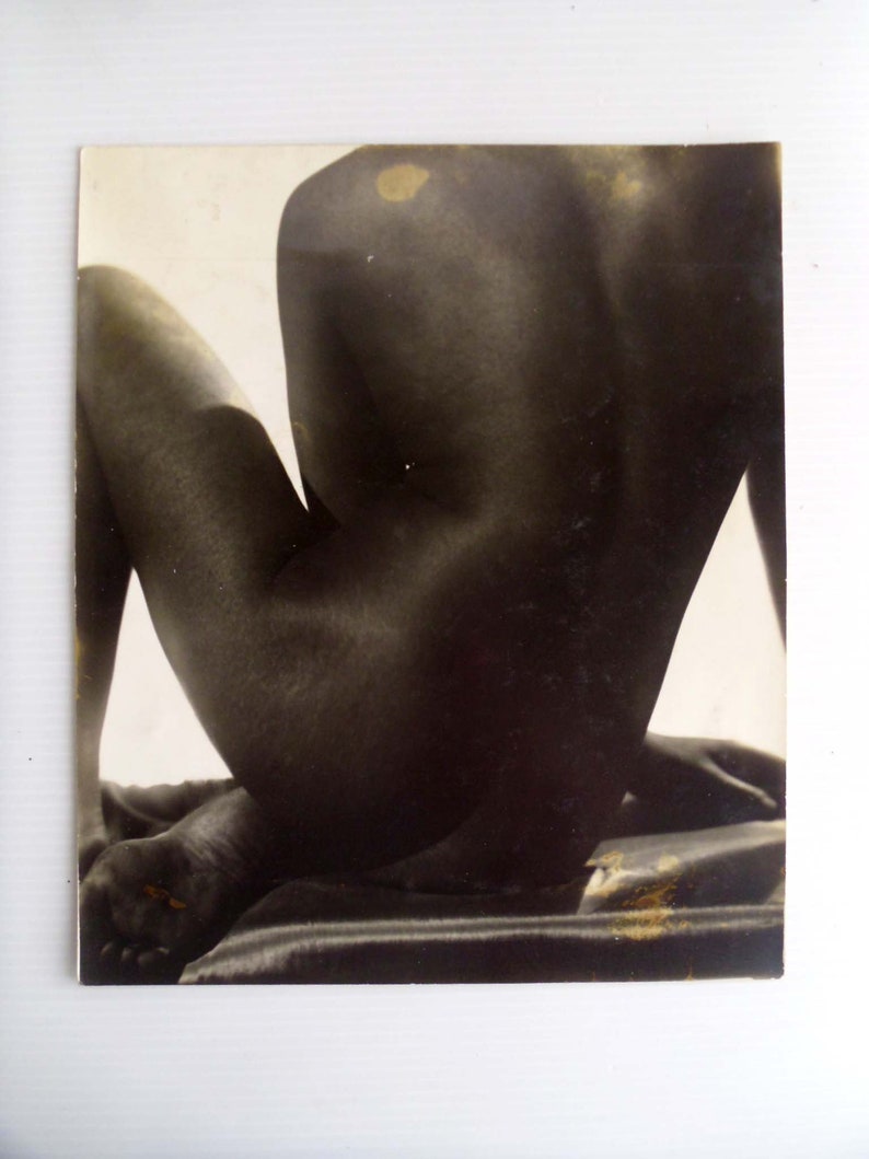 Art photography Nude back by Bertram Park and Yvonne Gregory.
