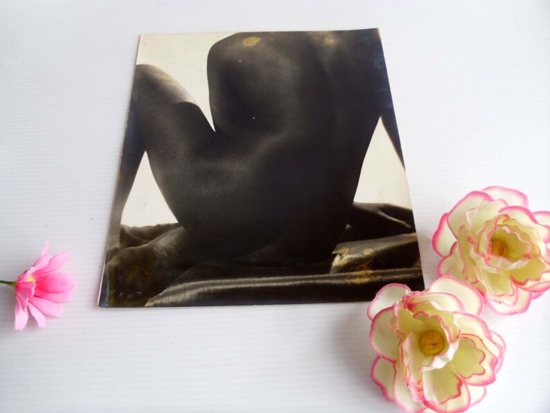 Art photography Nude back by Bertram Park and Yvonne Gregory.