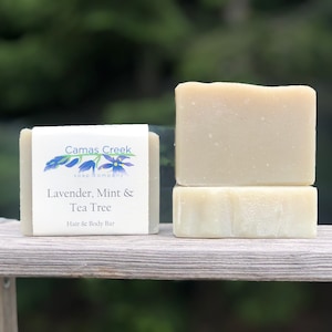 Lavender, Mint and Tea Tree  - Hair and Body Body Soap