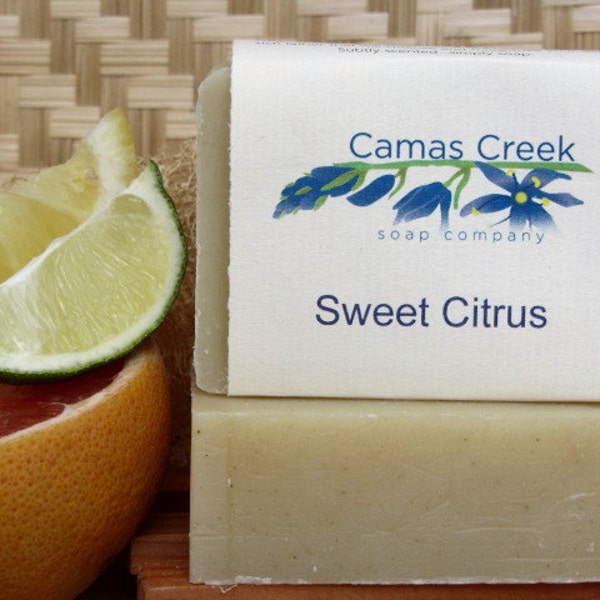 Sweet Citrus Handcrafted Soap