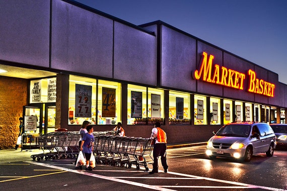 Market Basket, Somerville MA, Supermarket Photography, Market Basket  Photography, Market Basket Print, Market Basket Art 