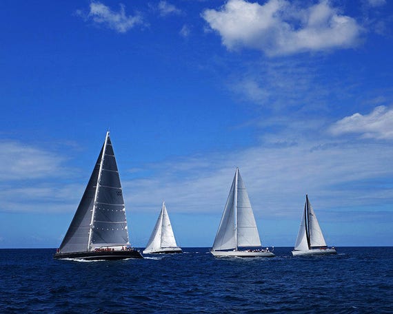 Saint Martin Sailboats 17 Heineken Regatta St Martin Etsy Denmark
