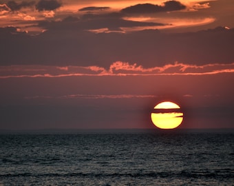 Beach Decor - Cape Cod Photography, Yarmouth, MA, Cape Cod Art. Sunset photography. Ocean Photography
