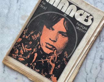 1970年代のヴィンテージ ローリングストーン誌 - 音楽と文化の
