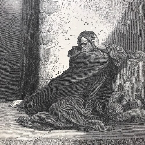 Antique Gustave Doré Print Isaiah - Etsy