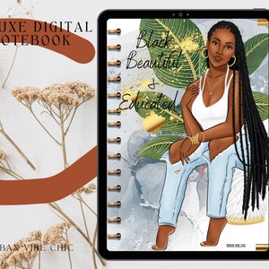 2025 Digital Planner,THAT GIRL PLANNER, Digital Planner, GoodnotesPlanner, Weekly Planner, Daily Planner, Digital Notebook, Urban Vibe Chic