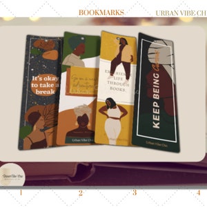 Marque-pages fille noire | Cadeaux afro-américains | Cadeaux pour elle| Livre| Cadeaux pour femmes noires | Lisez bien Black Girl | Propriété noire | Ensemble de signets