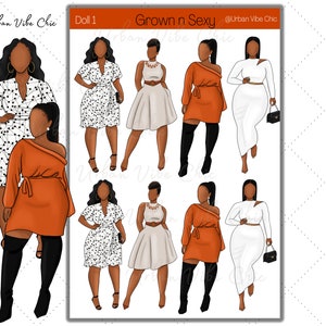 Black Girl Magic planner stickervellen, zwarte vrouwen, Afro-Amerikaanse planner stickervellen voor elke grootte planners of notebooks, popvel