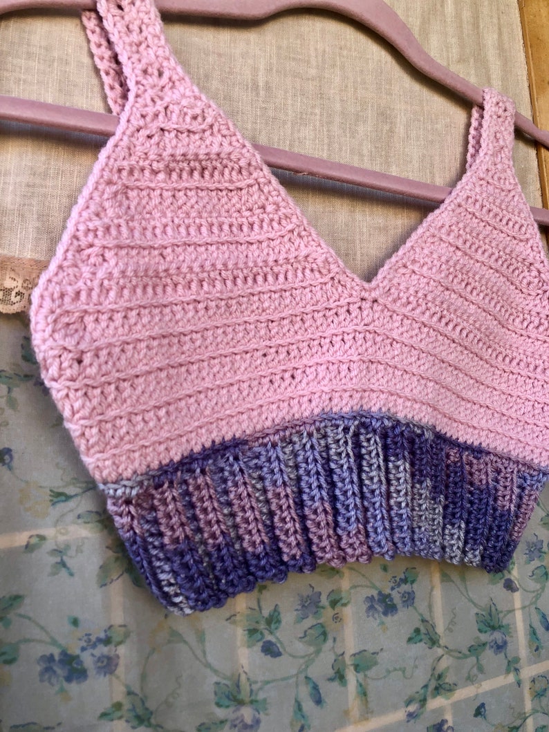 crochet bralette halter