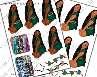 Black Girl Magic Sticker: Aufkleber für afroamerikanische Frauen