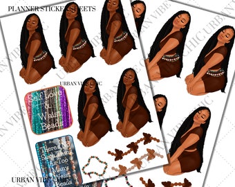 Black Girl Magic Sticker: Aufkleber für afroamerikanische Frauen