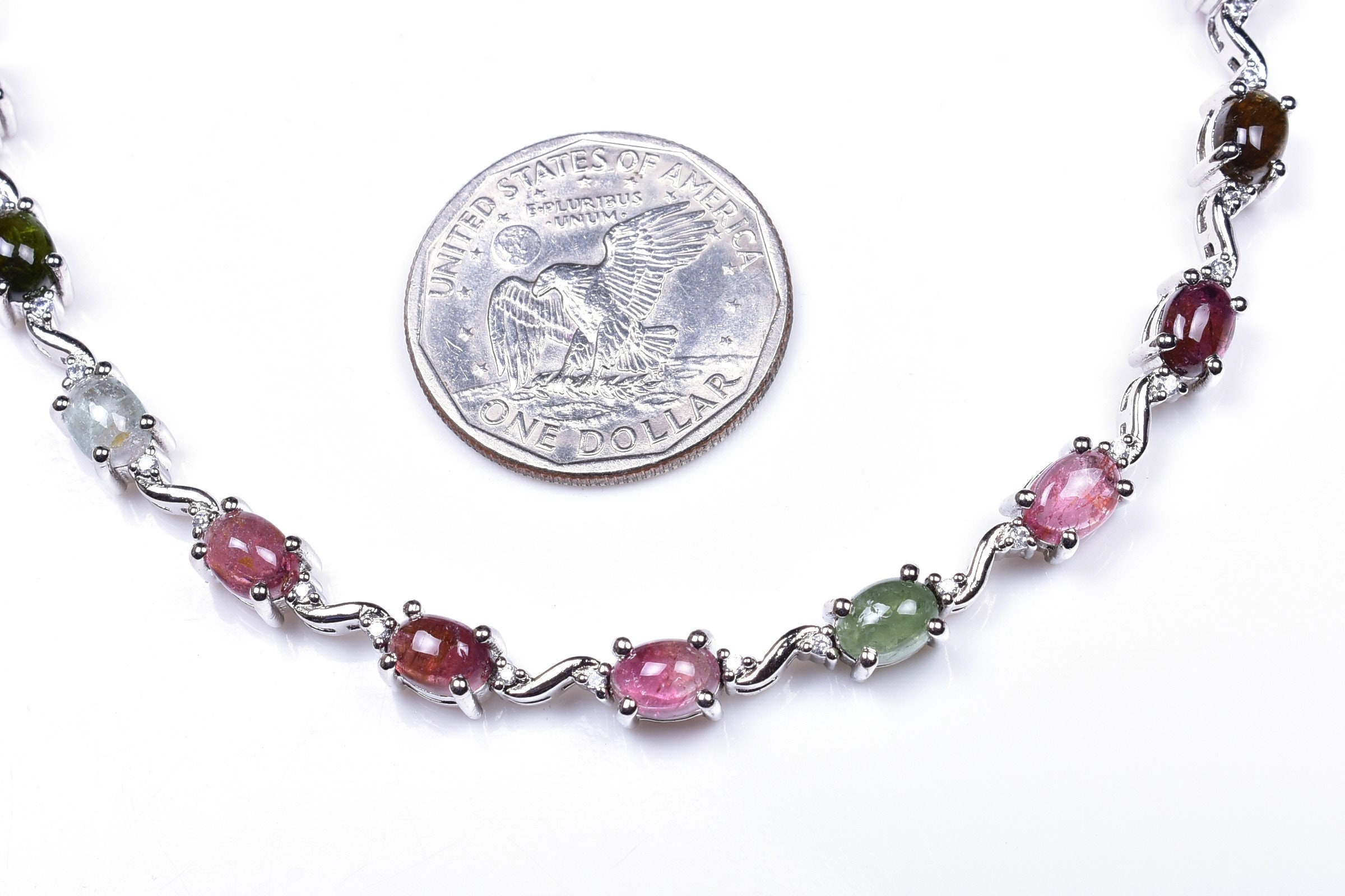 Fine Jewels925 Sterling Silver 7 Inch 4x6mm Oval Natural Etsy