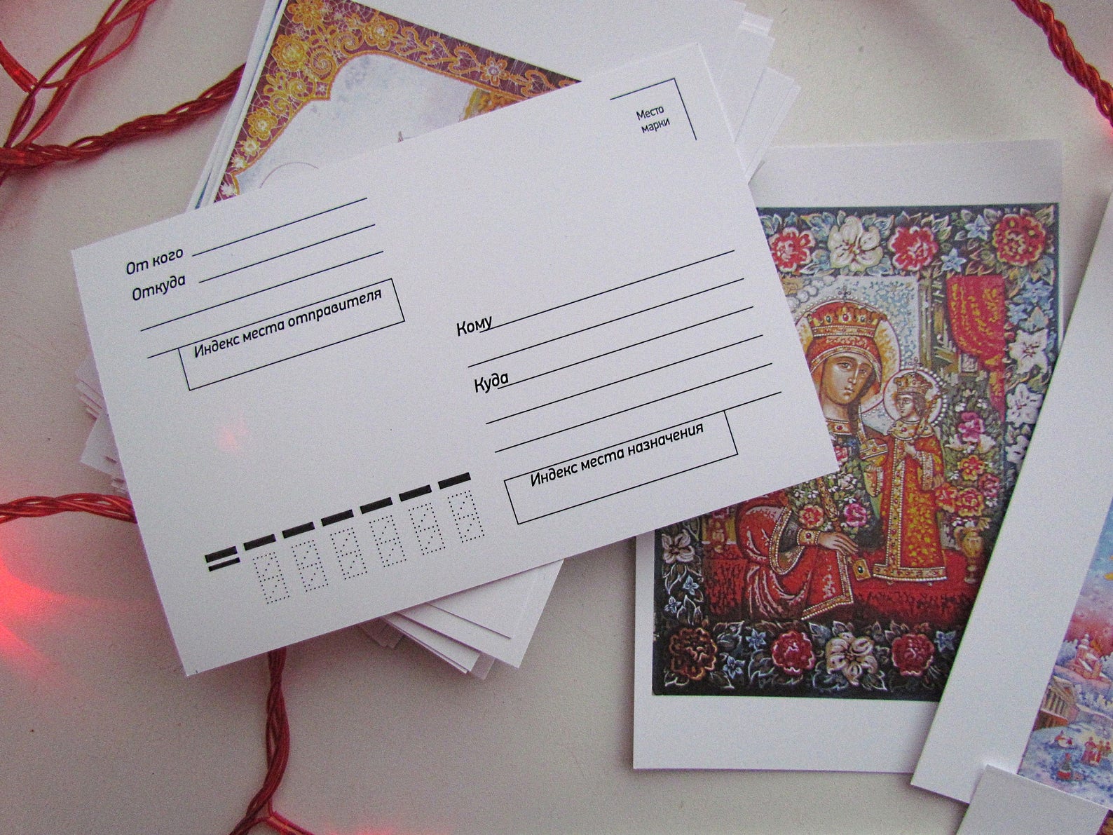 Set of 8 Art Postcards for postcrossing. Illustration. Etsy