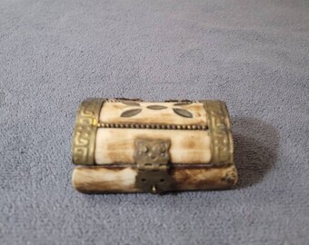 Vintage Bone Trinket/Jewel Box