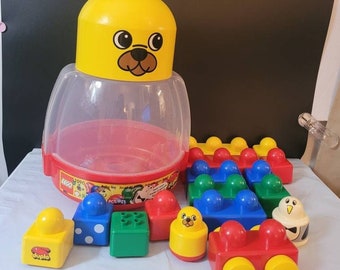 Vintage Lego Duplo Primo Baby Toys, Set 2081-1 ,6 Pieces, 1997-1999 