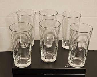 Pasabahce Set of 6 12 oz Glass Tumblers –Heavy, Durable Everyday Drinkware