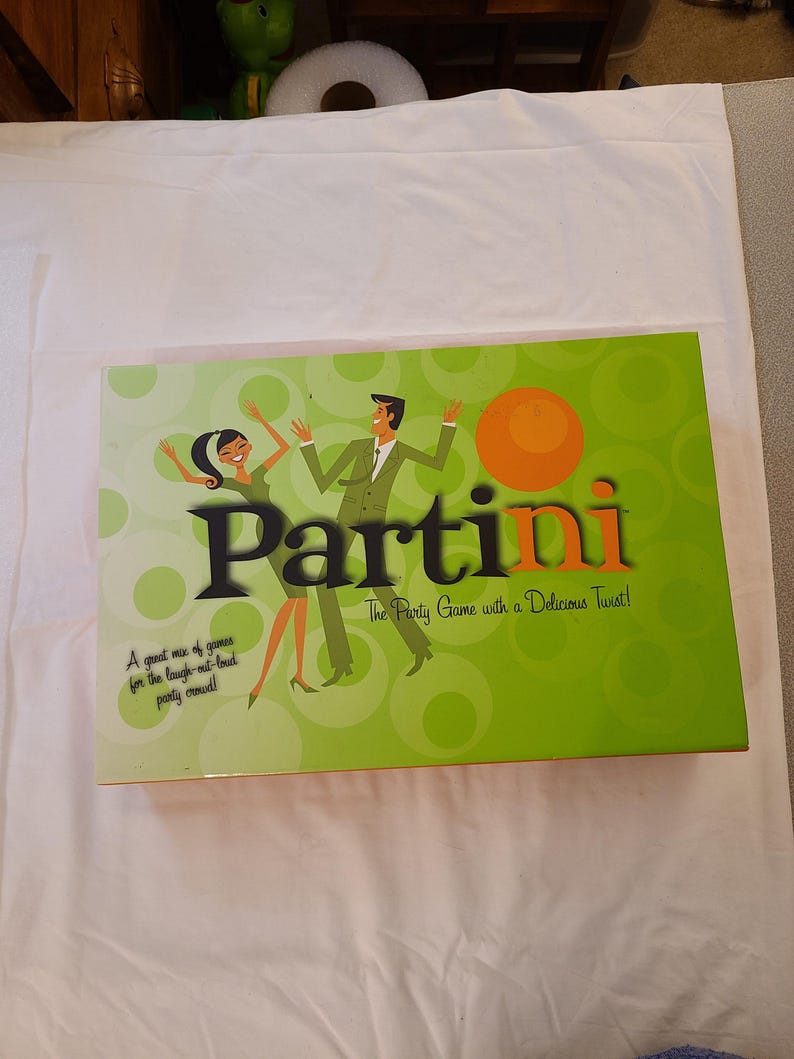Partini Partini Party Game: Parker Brothers Adult Game Night - Etsy
