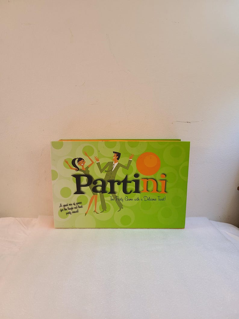 Partini Partini Party Game: Parker Brothers Adult Game Night - Etsy