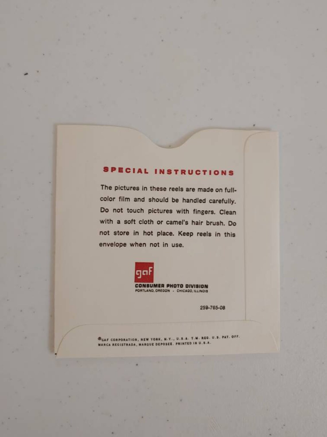 Vintage 1963 Goldilocks and the Three Bears GAF View-master Reels - Etsy