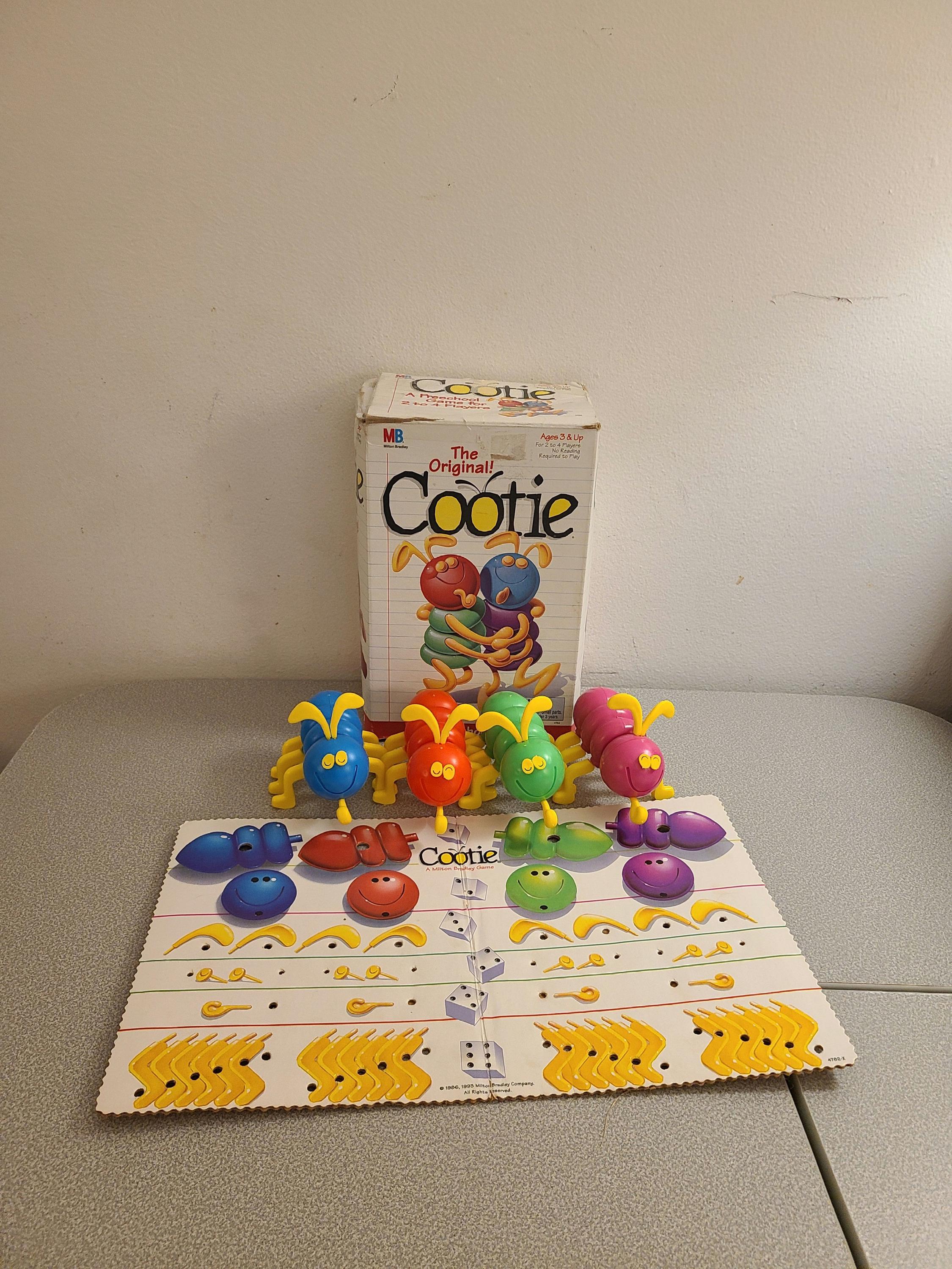 Vintage Cootie Game, Milton Bradley, Complete - Etsy