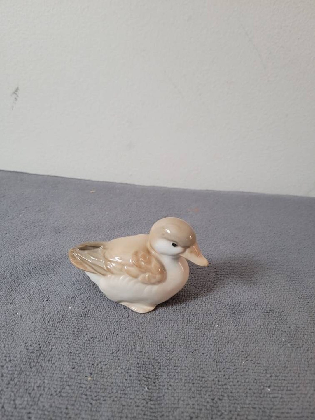 Vintage Porcelain Duck Figurine by Homco Japan Etsy