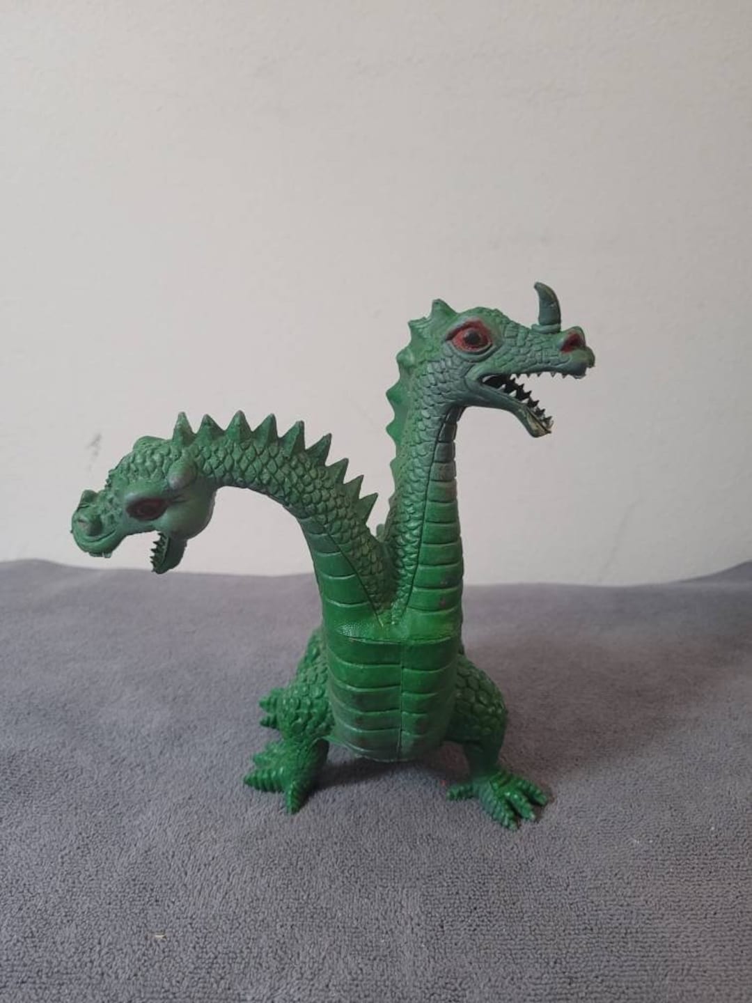 TWO HEADED DRAGON Imperial Toys 1983 Vintage Fantasy Warrior