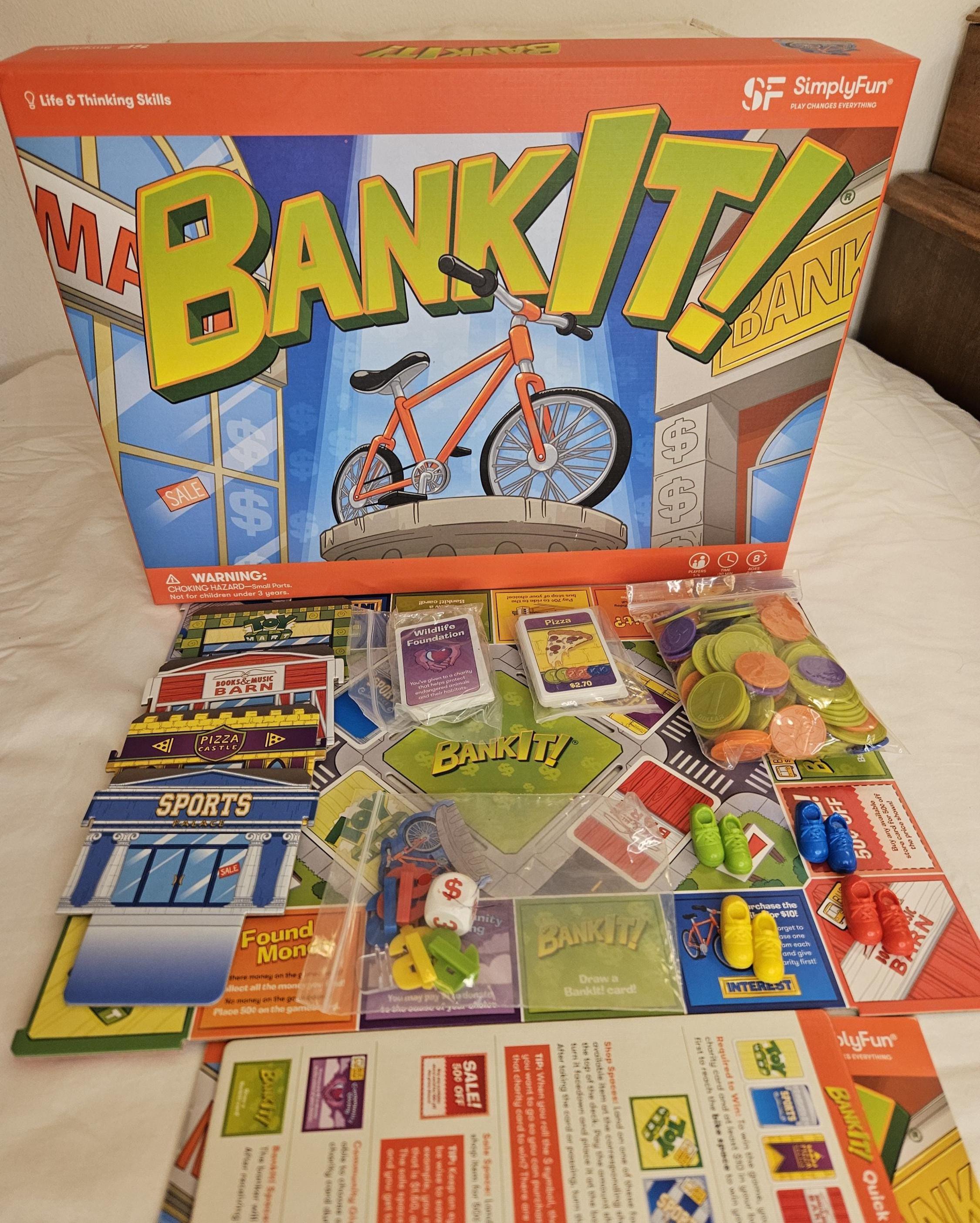 Bank It! Board Game – Simplyfun – Complete & Clean – Family Strategy ...