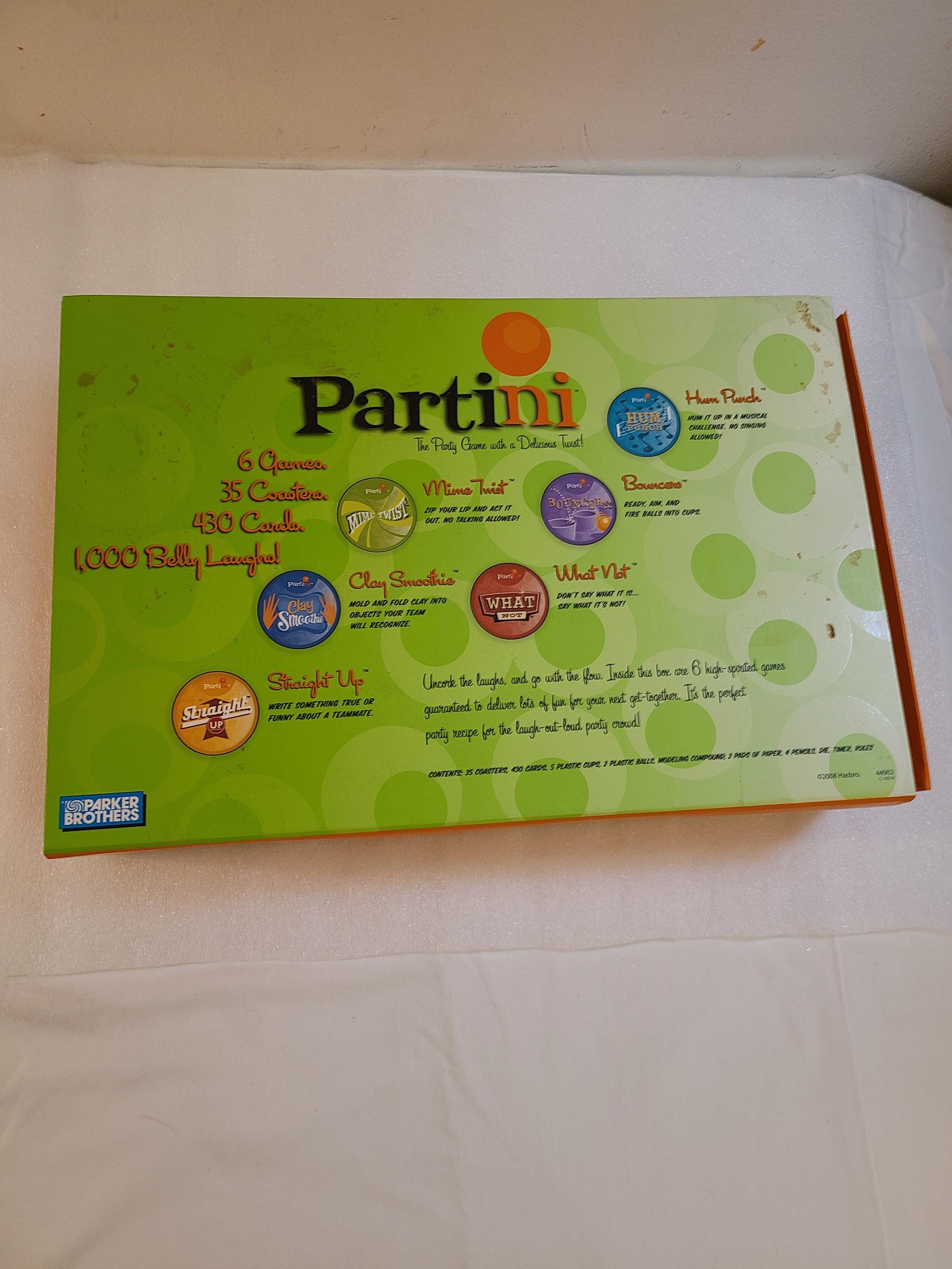 Partini Partini Party Game: Parker Brothers Adult Game Night - Etsy