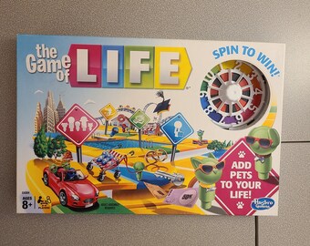 The Game of LIFE Board Game Add Pets To Your Life - Hasbro Gaming - Ages 9 to Adult