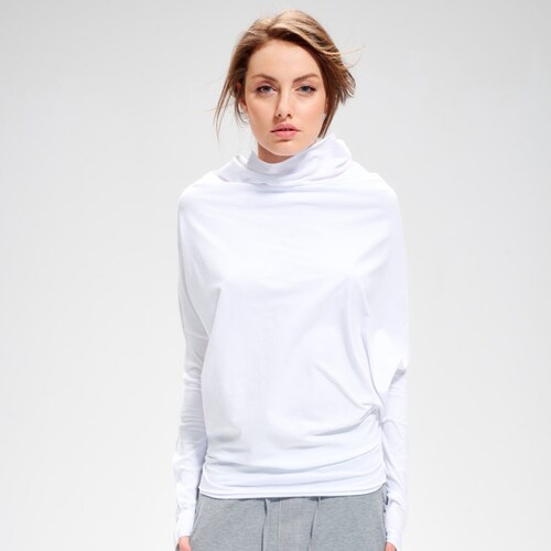 White Yoga Top / Kundalini Yoga Top / Minimalist White Blouse Etsy