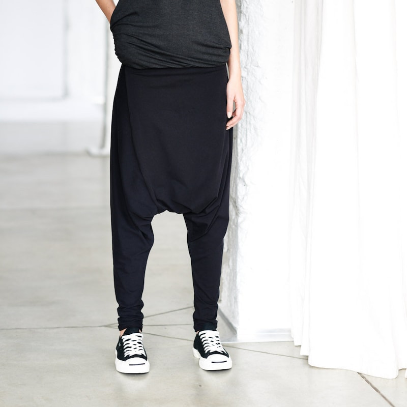 Drop Crotch Trousers in Original