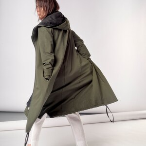 Long army jacket hotsell