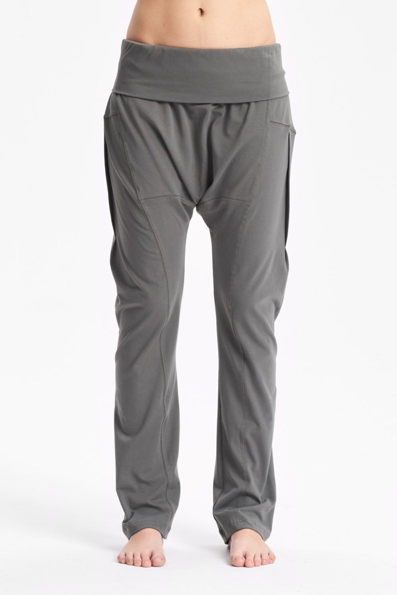 Arya Military Green Yoga Pants / Drop Crotch Pants / Casually Etsy