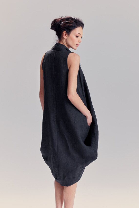 charcoal colored dress