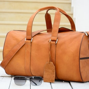 Camel Duffel Bag copp
