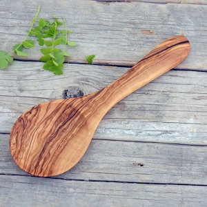 Großer Löffel 10 Zoll / großer Löffel aus Holz / Mutter Geschenk / Küchengeschenk, Weihnachtsgeschenk