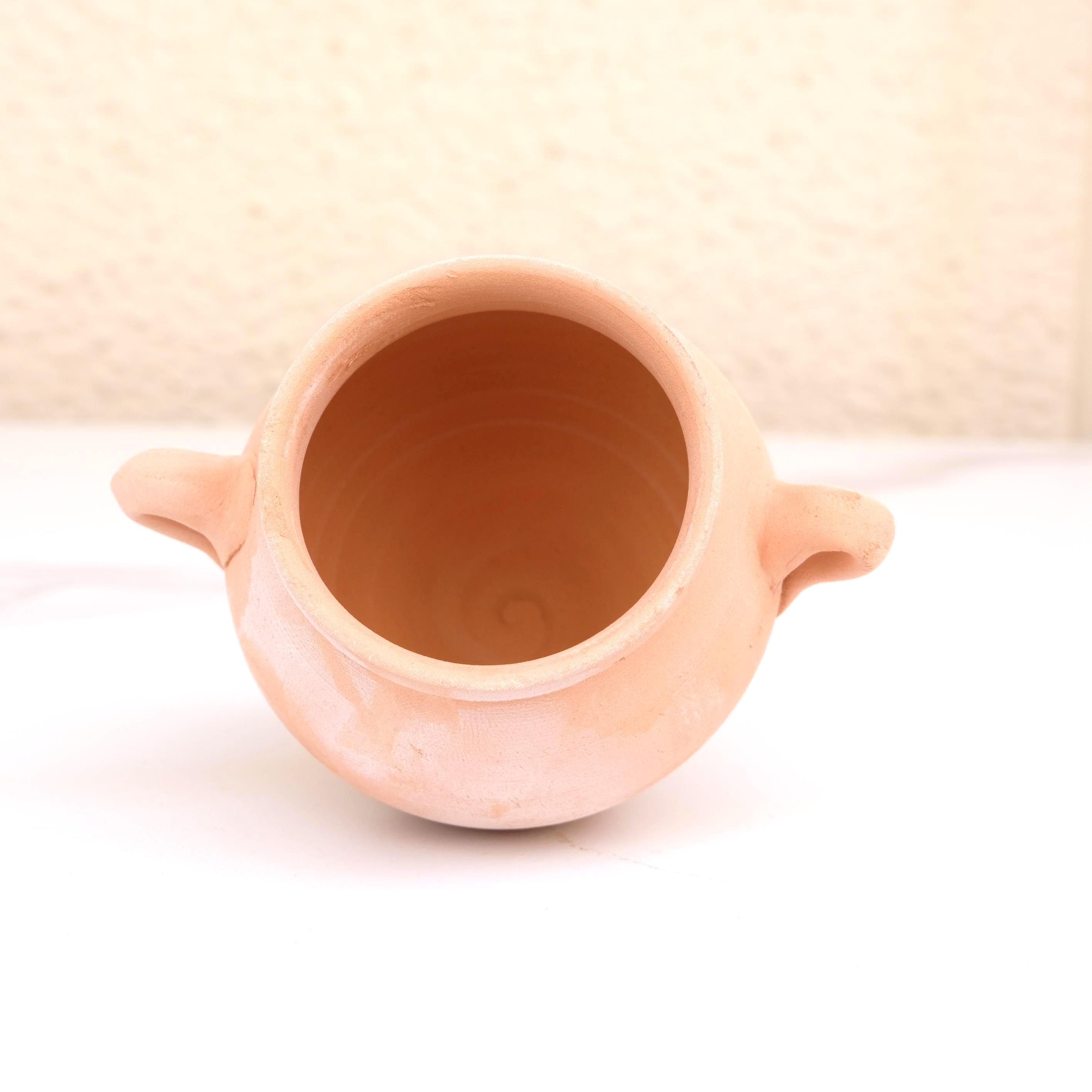Handcrafted Terracotta Jar Set: Tunisian Moroccan Berber Style
